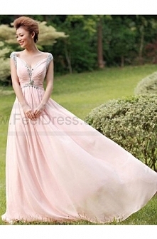 Long prom dress - Pink prom dress / long bridesmaid dress / pink evening dress / pink party dress