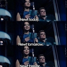 Newt! :D Lol mina  Peety XD