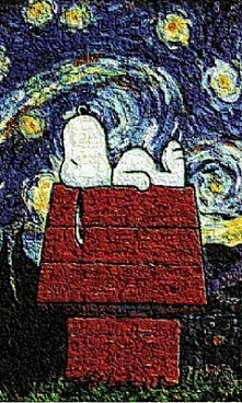 Snoopy w "Gwiezdzistej nocy "