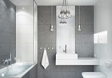 umywalka z półką i kontakty