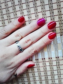 hybryda semilac + efekt syrenki