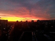 zachód w Krakowie °°°