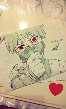 Nowy rysuneczek małego Kakashiego