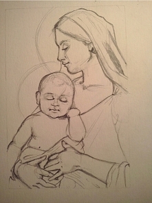 Żeby zobaczyć więcej z mojej pracy zapraszam na pracowniaksamagalska.blogspot.com