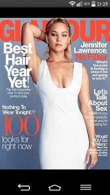 Jen na okładce glamour! śliczna! omg *.* <3