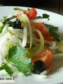 Surówka z białej rzepy