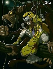 Nie mogło zabraknąć dzikusa.XD