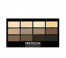 FREEDOM MAKEUP Pro 12 Audacious Mattes PALETA CIENI | OCZY Palety cieni MARKI FREEDOM MAKEUP