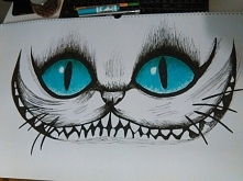 Rysunek kota z cheshire - drugie życie kalendarza