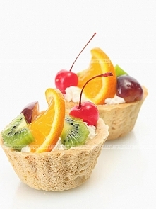 Babeczki z kremem pomarańczowym