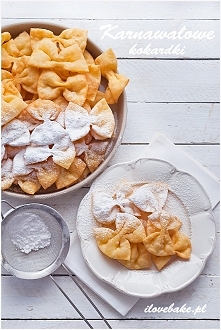 Karnawałowe kokardki - ilovebake.pl