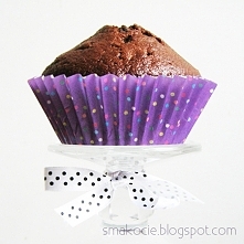 Muffiny z czekoladą i suszonymi śliwkami