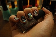 pierwsze próby z nail art