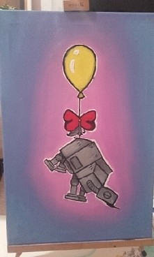 Star Wars At-At  farby olejne