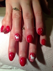 #semilac #zimowepaznokcie -...