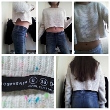 SPRZEDAM!!  modny sweterek przed pępek :)