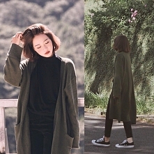 "Long cadigan - made my day" by Somaly Nguyen  . . .