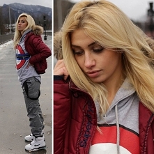 Stylizacja Marsi z bloga Siostry Bukowskie w bluzie marki NEXT STOP ze sklepu www. empati. pl