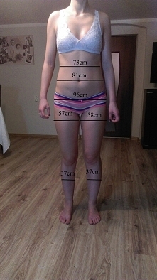 Od tego zaczynam. Mam dużo do zrobienia. Mam nadzieję, że uda mi się osiągnąć swój cel :)

wzrost 172cm
waga 61 kg