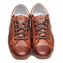 FERA męskie skórzane półbut...