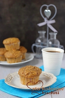 muffiny dyniowe z orzechami
