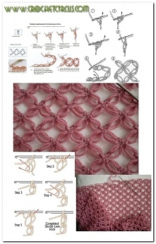 Crochet How to make the Salomon Stitch - Tutorial