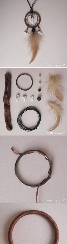 DIY Dream Catcher Necklace