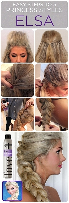 Elsa's hair how-to for...