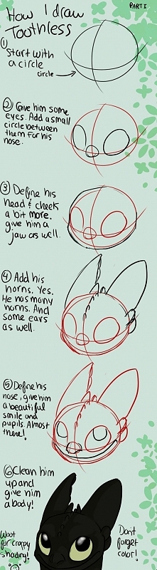 How+to+Draw+Toothless+Tutorial+by+Spiritwollf.deviantart.com+on+@deviantART