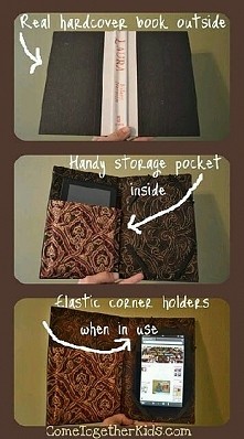 Futerał na tableta (ps. Zapraszam na YouTube Kerwetka. Znajdziesz tam diy i różne ciekawe pomysły)