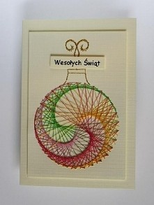 śliczna świąteczna kartka ;)