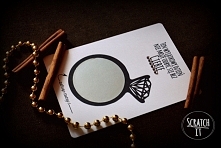 Kartka zdrapka dla świadka