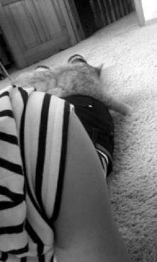 On kocha mój nieperfekcyjny tyłek♡