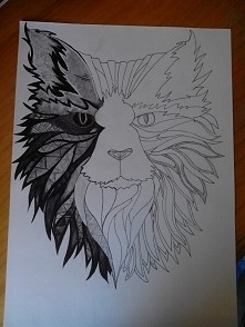 Coś się robi ^^ jeszcze dużo pracy ale idzie do przodu :D ✌ #art