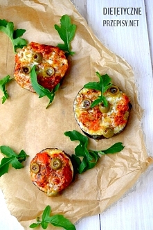 pizza na bakłażanie