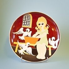 Bajkowy talerz "Karoli...