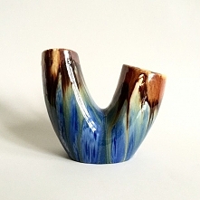 Ceramiczny wazon z lat 60.