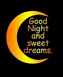 good night and sweet dreams