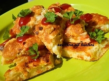 Omlet z serkiem wiejskim