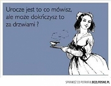 dokończ za drzwiami