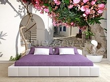 fototapeta w sypialni