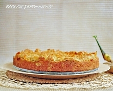 IMBIROWA SZARLOTKA Z KRUSZONKĄ