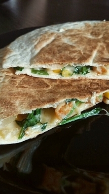 quesadilla z kurczakiem, ru...