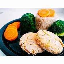 zapiekane kotlety z czerwonej soczewicy