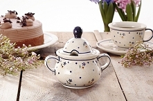 Cukiernica ceramiczna GU-944 DEK. 111 Bolesławiec 300 ml