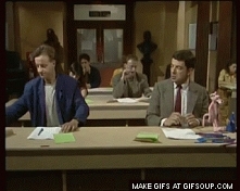 Ta rozpacz pod koniec egzam...