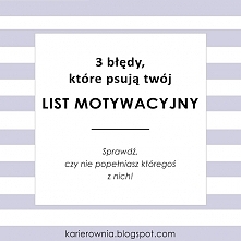 Jak pisać dobre listy motyw...