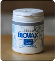 maska do włosów biovax kreatyna + jedwab