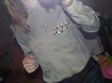 sprzedam roz m koszula oversize pagony 55 zł