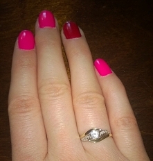 Od sierpnia na moim palcu <3